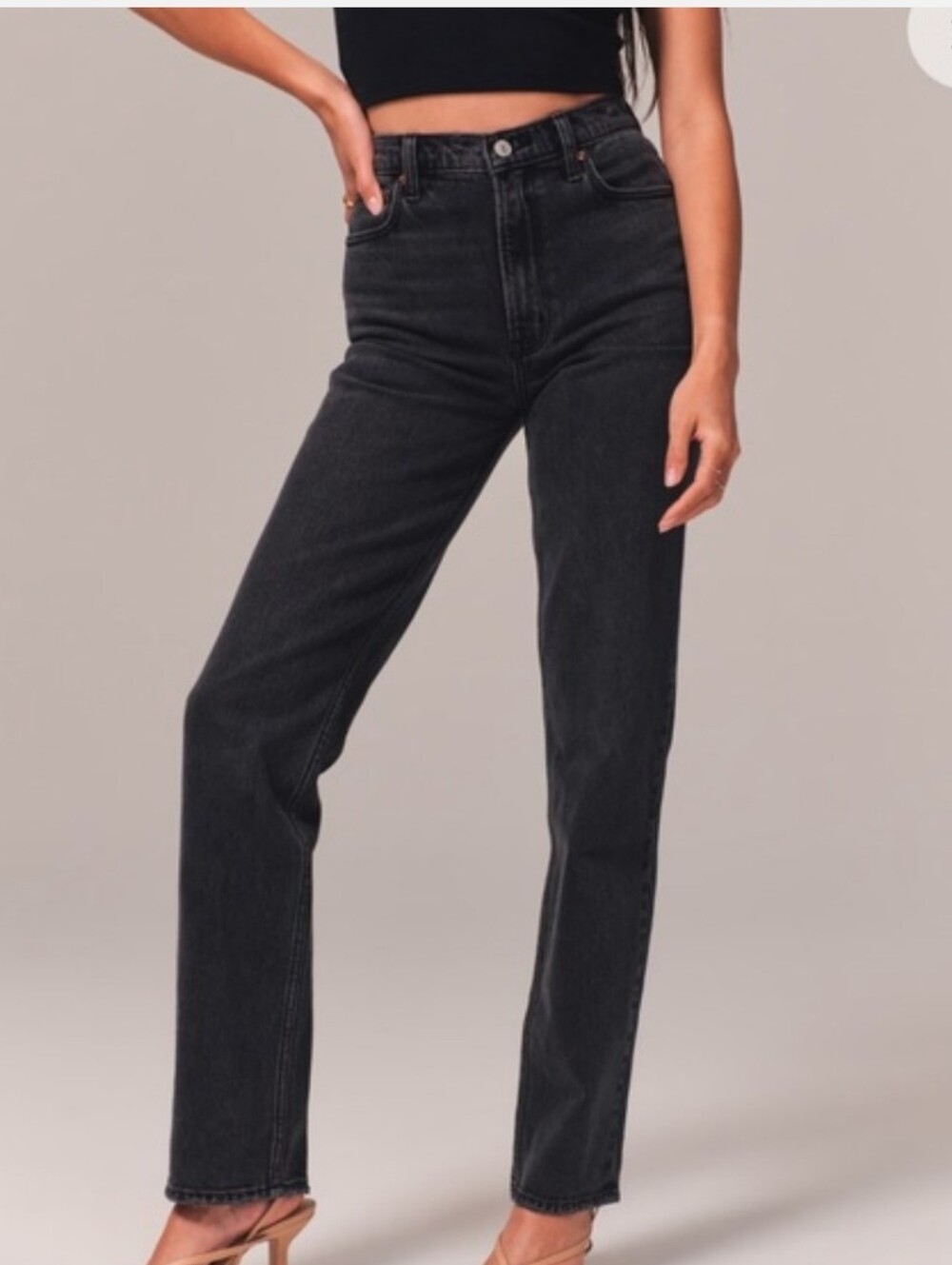 Abercrombie & Fitch The 90s Straight Ultra Jeans